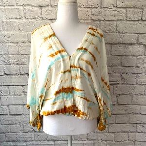 Young, Fabulous & Broke Tie Dye blouse